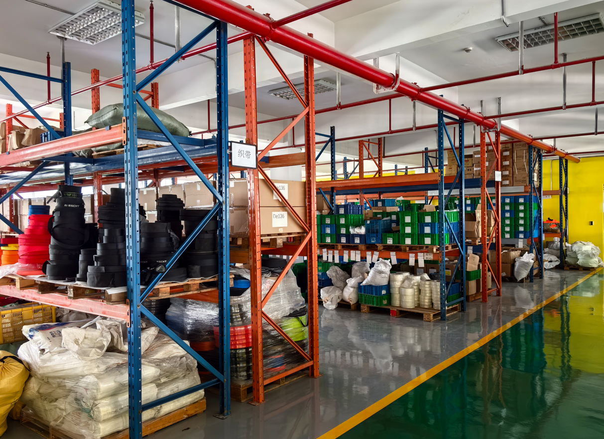 POWERTAO warehouse and storage area